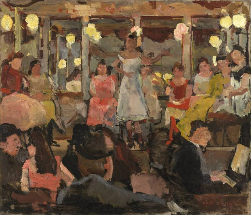Café-Chantant på Nes i Amsterdam - Isaac Israëls