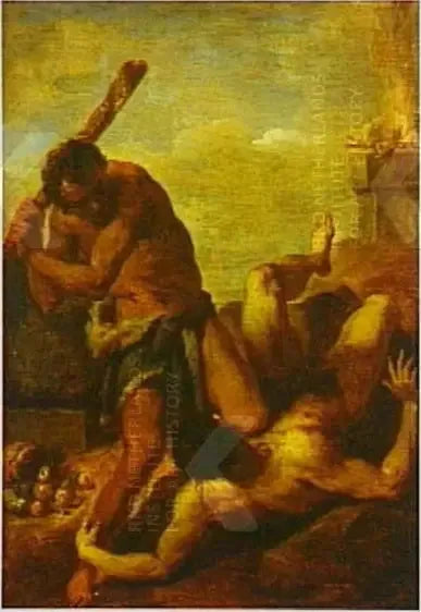 Caïn och Abel - David Teniers den yngre