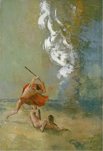 Kain och Abel - Odilon Redon