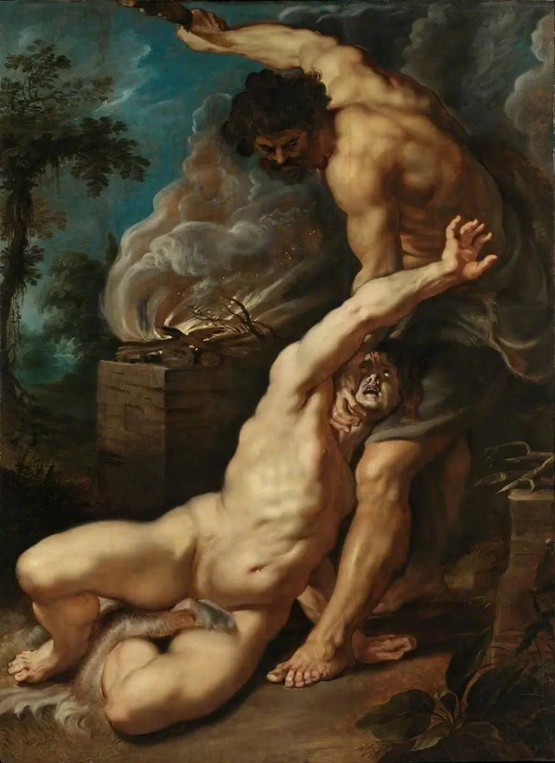 Kain dödar Abel - Peter Paul Rubens