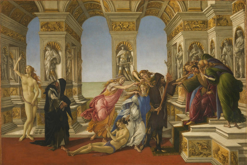 Apelles förtal - Sandro Botticelli