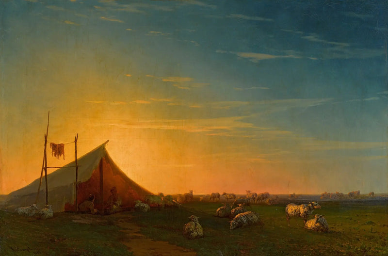  Herdlägret - Ivan Aïvazovski