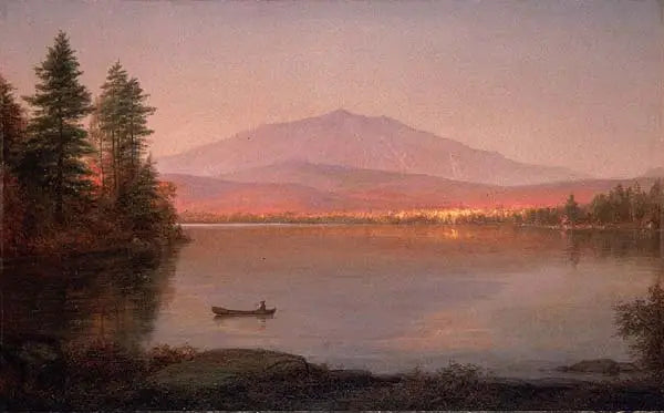 Camp Le Mont Katahdin från Millinocket - Frederic Edwin Church