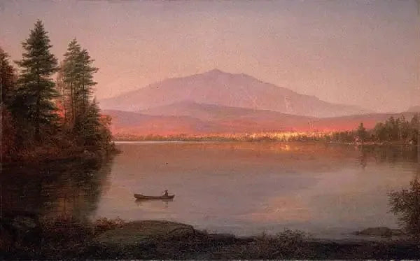 Camp Le Mont Katahdin från Millinocket - Frederic Edwin Church