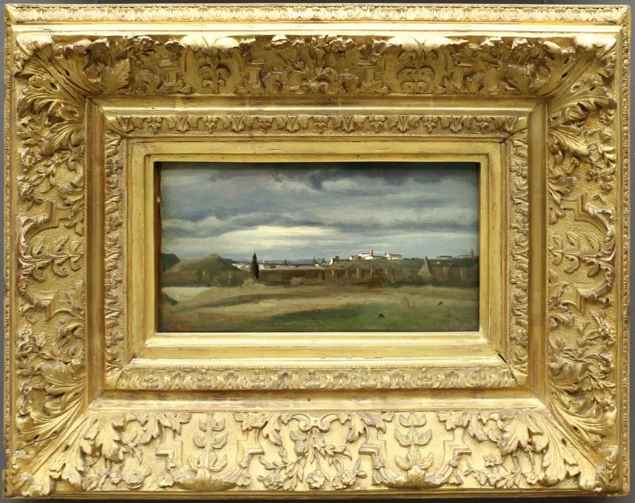 Romerska kampanjen. Monte Testaccio - Jean-Baptiste Camille Corot
