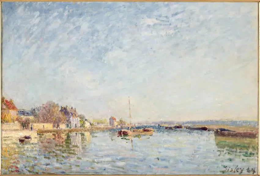 Loingkanalen - Alfred Sisley