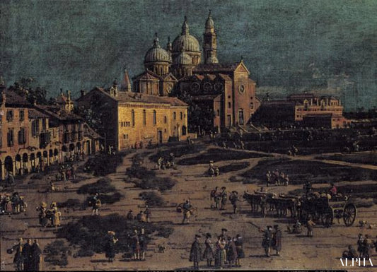 Canaletto, il pra' della valle a padova, 1741-46 - Giovanni Antonio Canal - Reproductions de tableaux et peintures haut de gamme