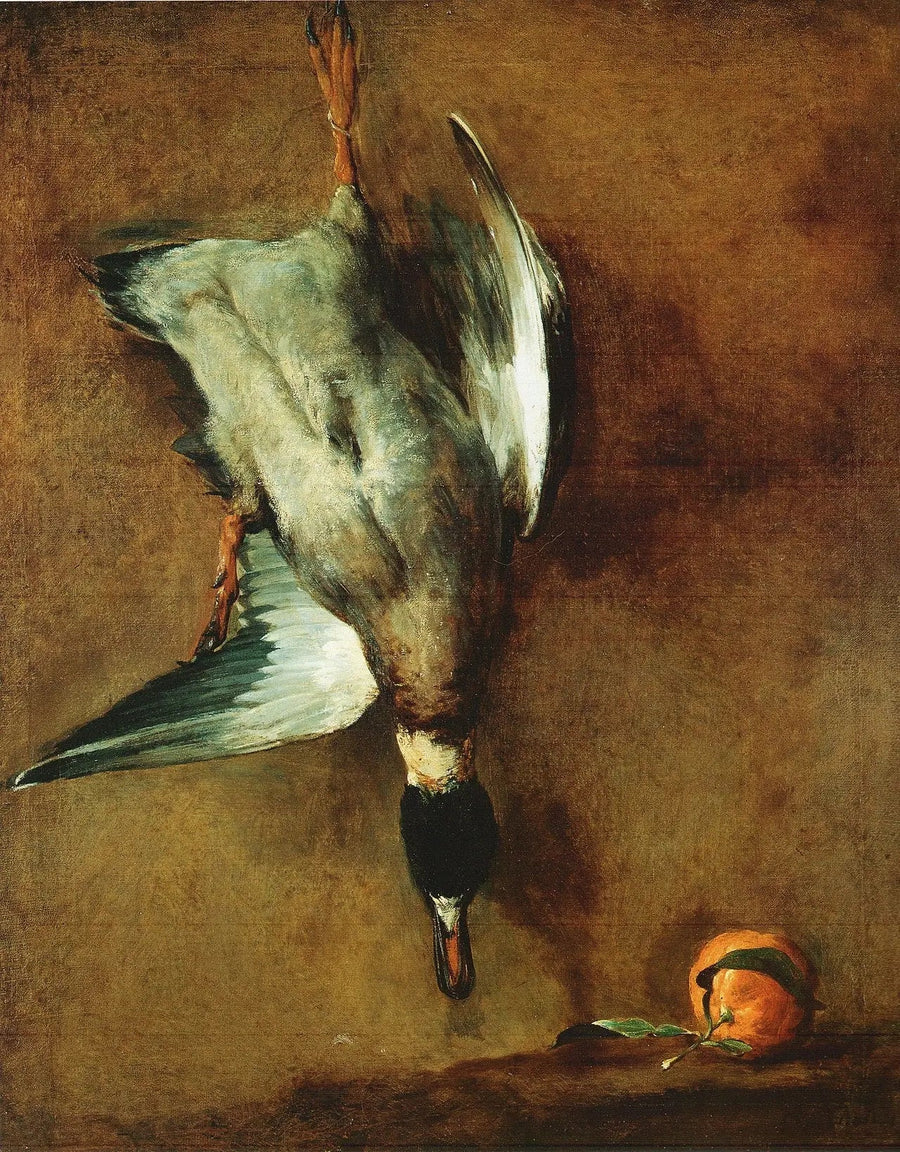 Gräsand med apelsinsås - Jean Simeón Chardin