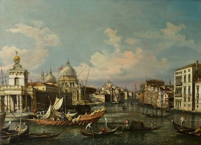Kanaler i Venedig - Canaletto