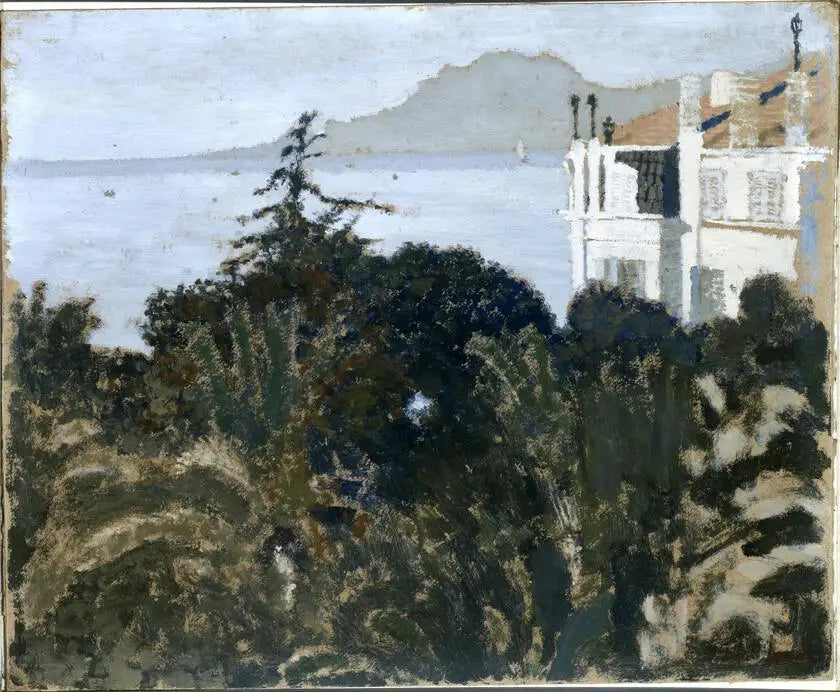 Cannes, trädgård vid Medelhavet - Édouard Vuillard