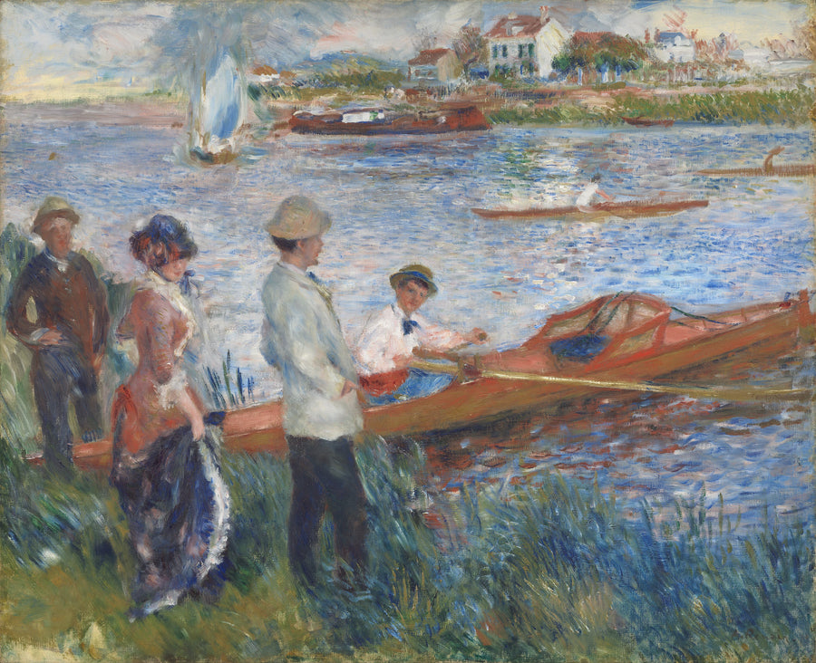 Canotörer i Chatou - Pierre-Auguste Renoir