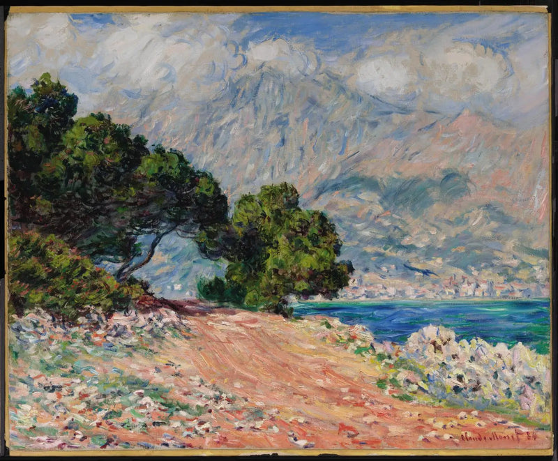 Cap Martin, nära Menton - Claude Monet