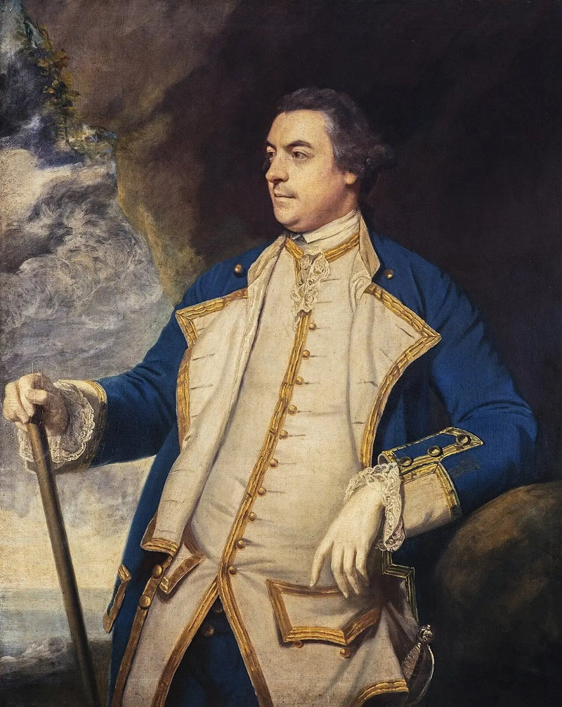 Kapten Adam Duncan, senare amiral Duncan och 1:e viscounten av Camperdown, 1731 - 1804 - Joshua Reynolds