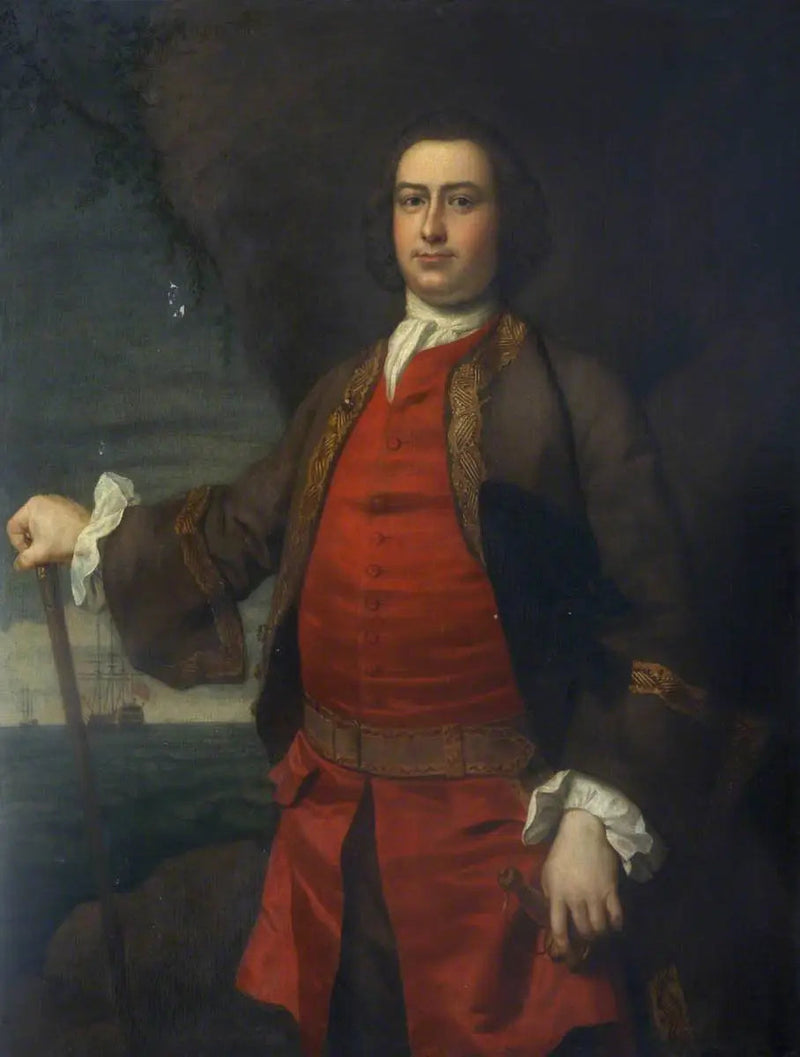 Kapten Hugh Bonfoy (cirka 1720–1782) - Joshua Reynolds