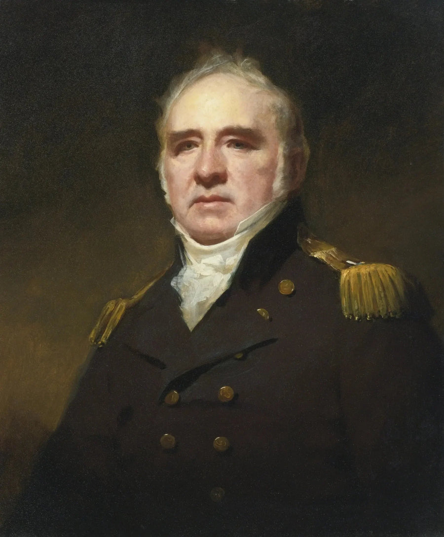 Kapten James Forbes-Drummond, R.N., från Hawthornden - Henry Raeburn