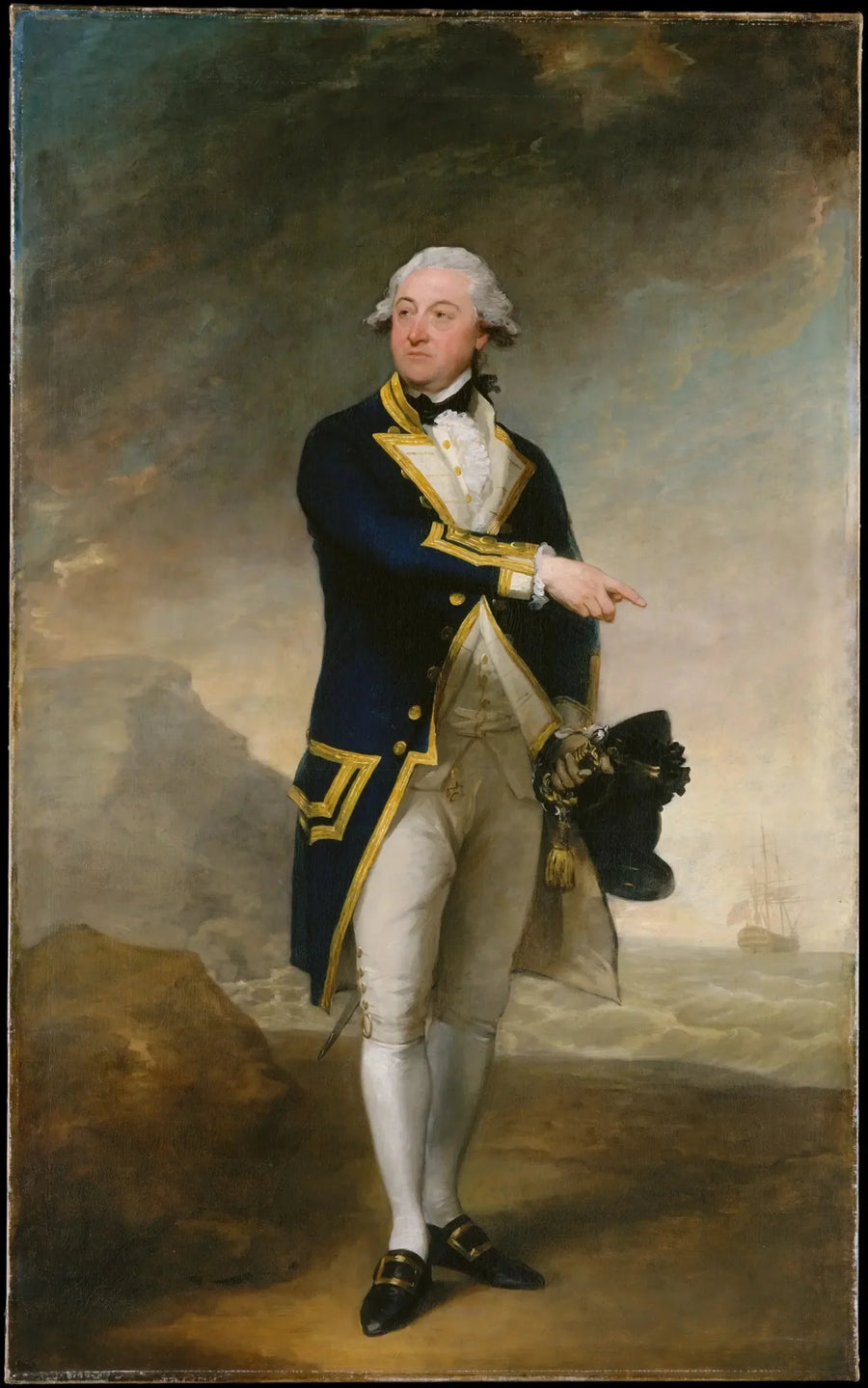 Kapten John Gell - Gilbert Stuart