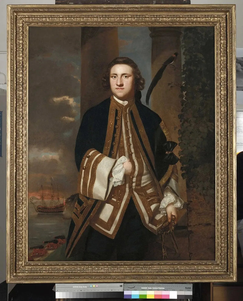 Kapten den ärorike George Edgcumbe, 1720-1795 - Joshua Reynolds
