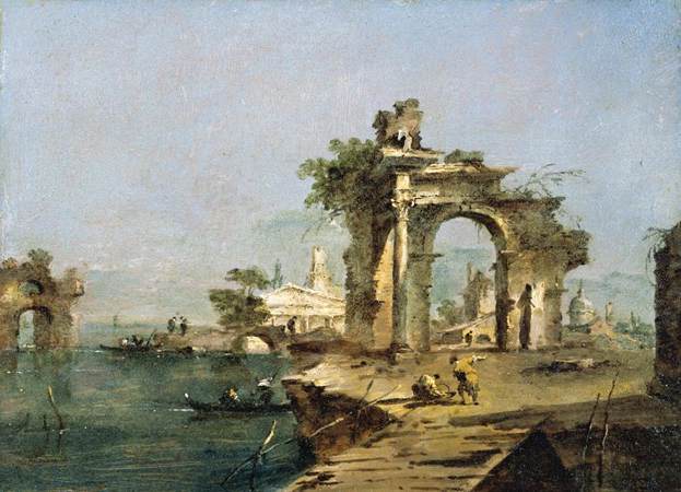 Capriccio vénitien - Francesco Guardi