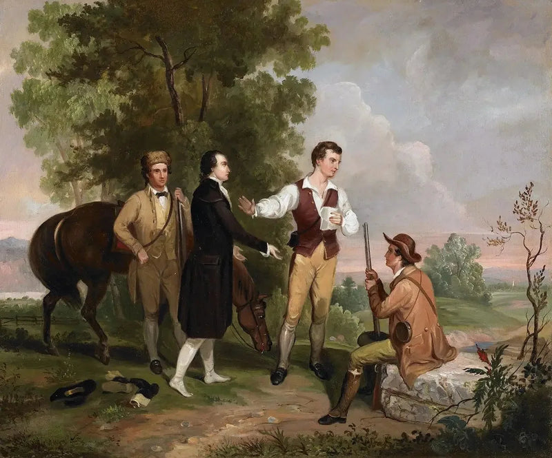 Fångst av major André - Asher Brown Durand