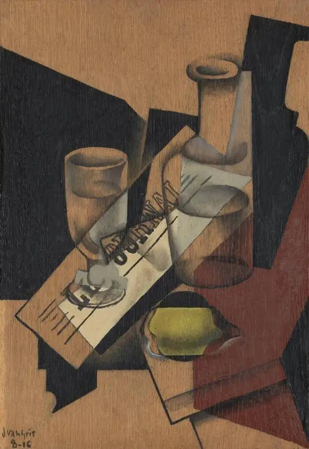 Karaff och citron - Juan Gris