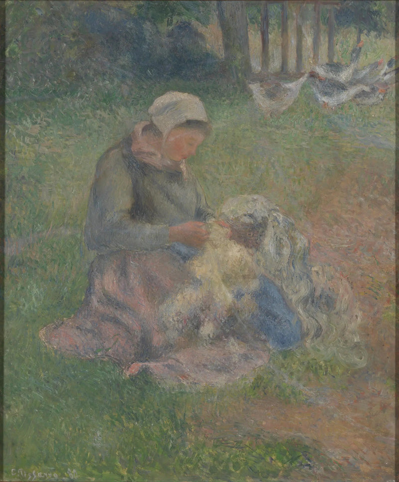 Ullkardör - Camille Pissarro