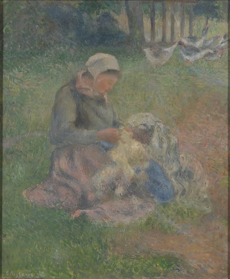 Ullkardör - Camille Pissarro