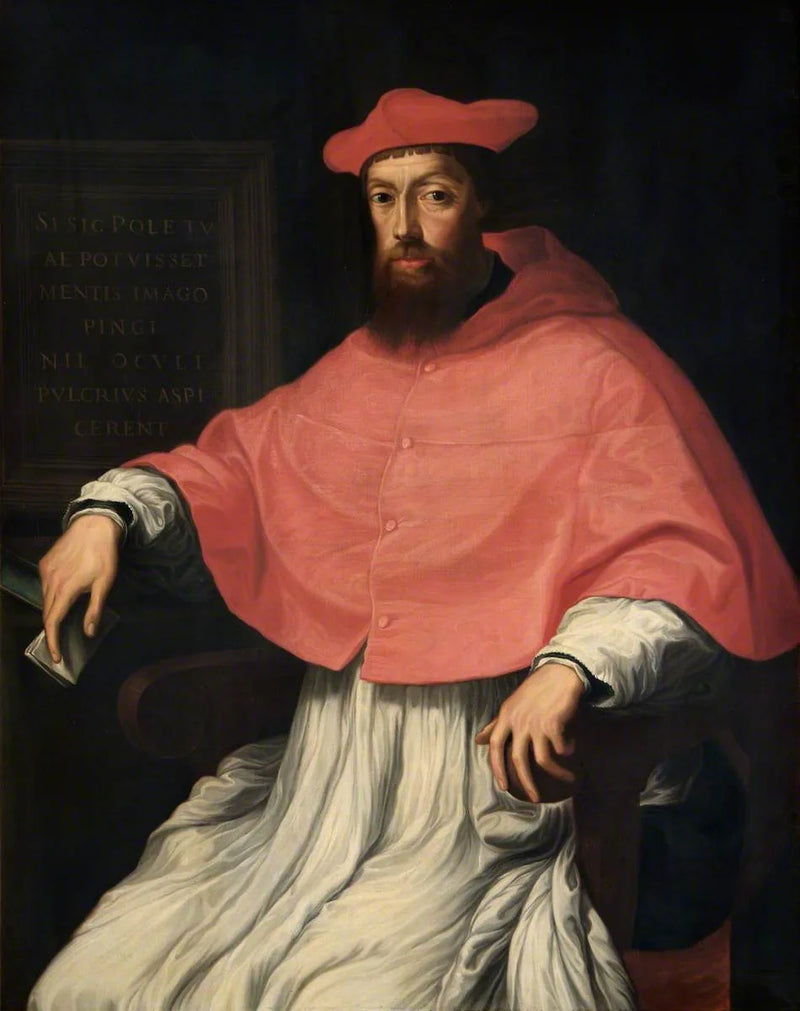 Cardinal Reginald Pole (1500–1558), ärkebiskop av Canterbury - Sebastiano del Piombo