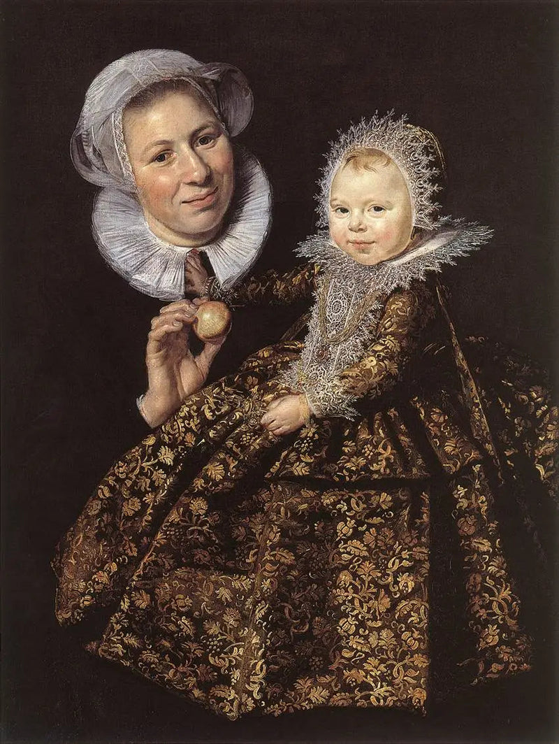 Catharina Hooft och hennes barnsköterska - Frans Hals