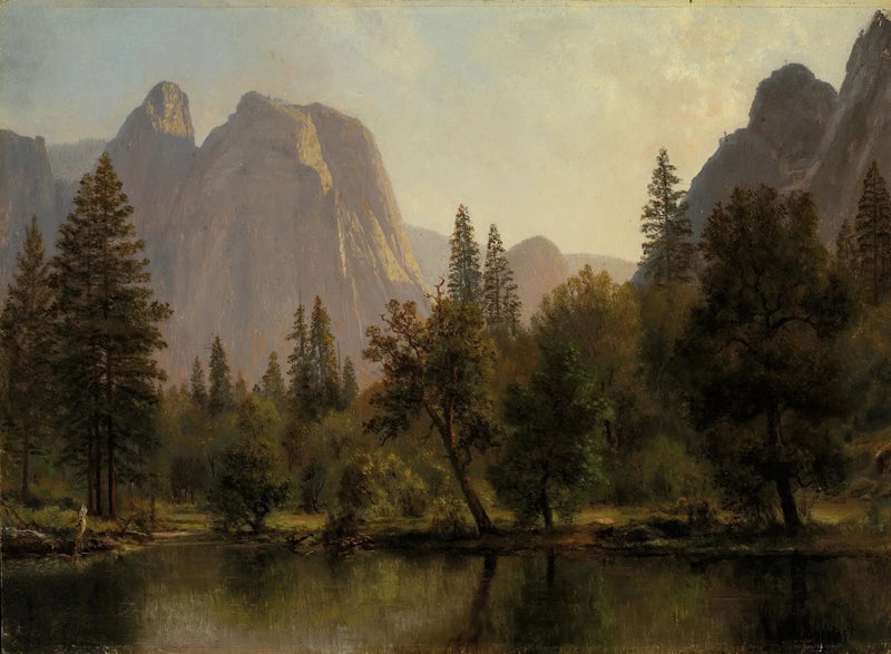 Katedralklipporna, Yosemite-dalen - Albert Bierstadt