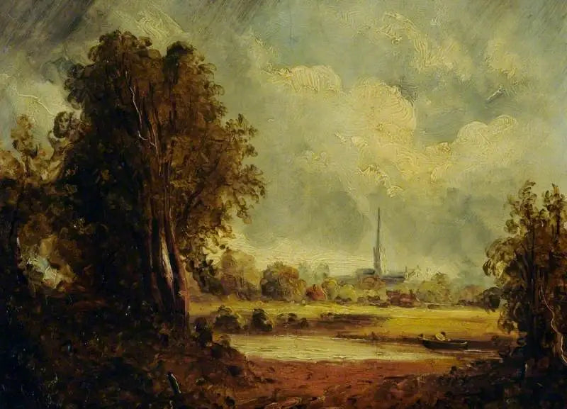 Salisbury katedral, Wiltshire - John Constable