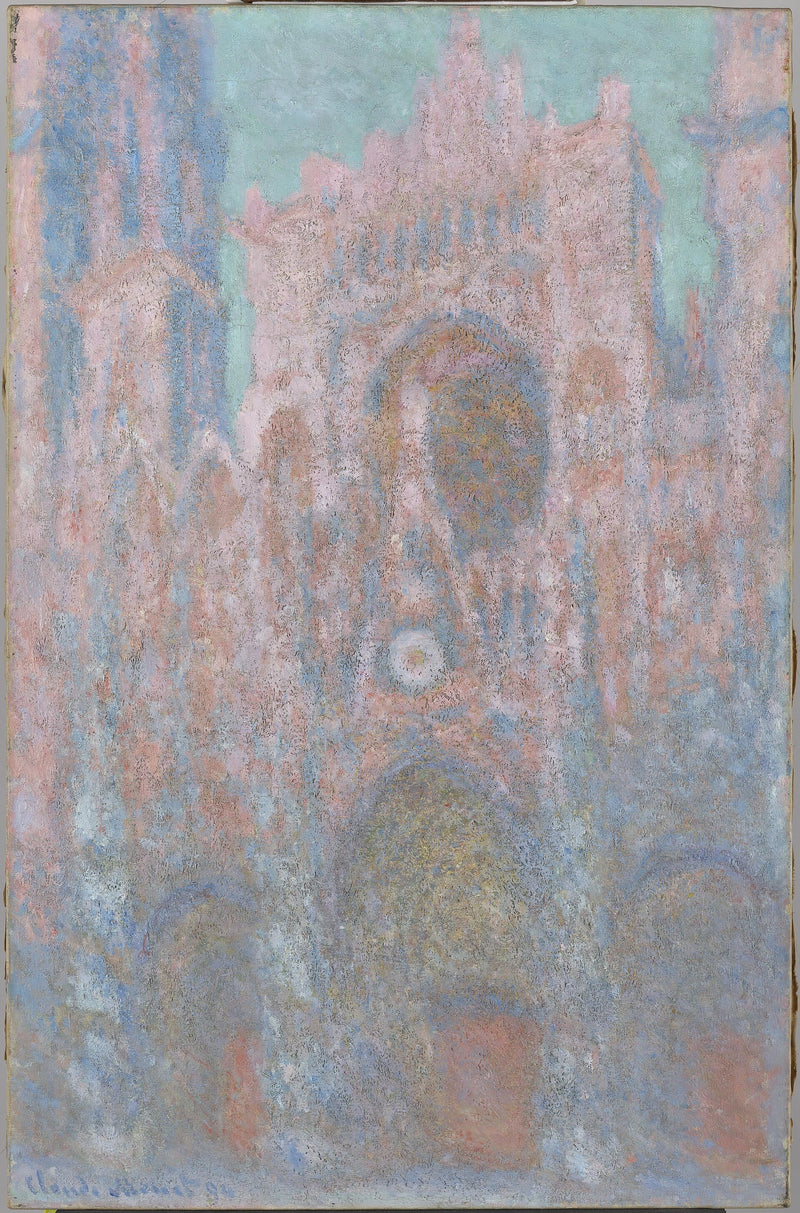 Rouen-katedralen, Symfoni i grått och rosa - Claude Monet
