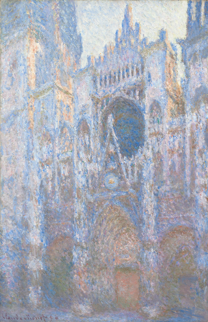 Rouens katedral, västfasad W1351 - Claude Monet