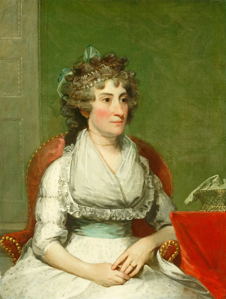 Catherine Yates Pollock (Fru George Pollock) - Gilbert Stuart