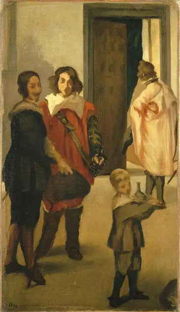 Spanska ryttare - Édouard Manet