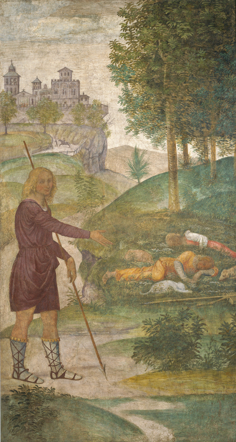 Céphale och nymferna - Bernardino Luini
