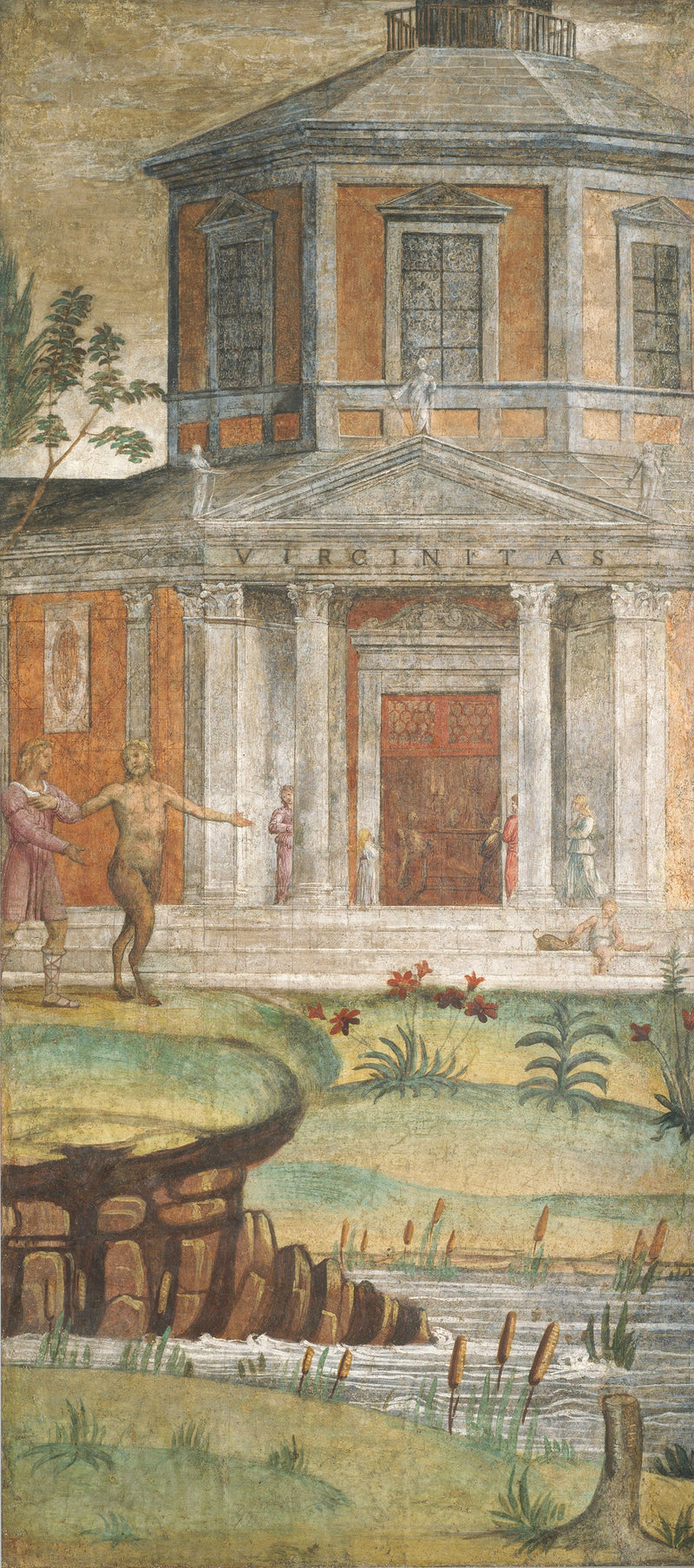 Céphale och Pan vid Dianetempel - Bernardino Luini