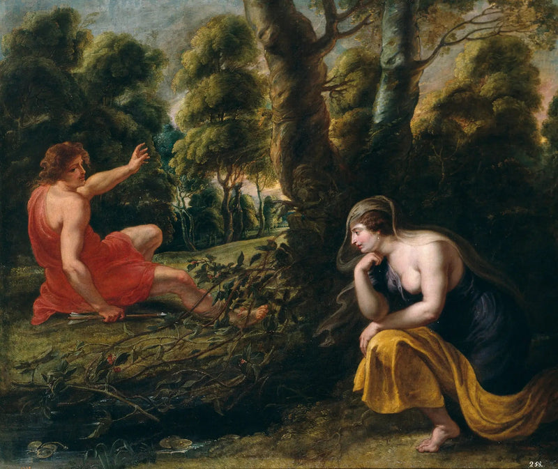 Céphale och Procris - Peter Paul Rubens