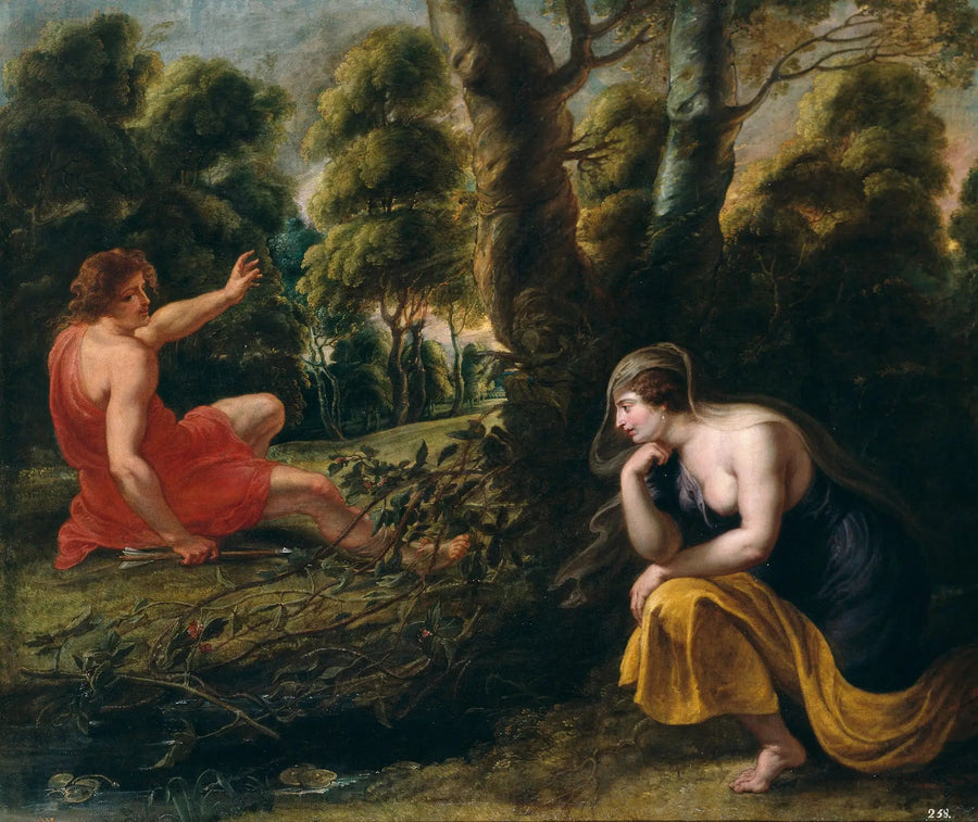 Céphale och Procris - Peter Paul Rubens