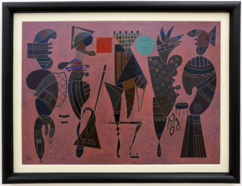 Cirkel och Kvadrat - Vassily Kandinsky