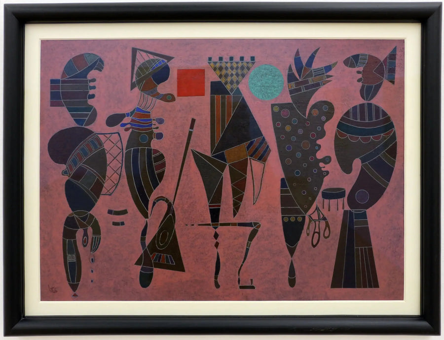 Cirkel och Kvadrat - Vassily Kandinsky