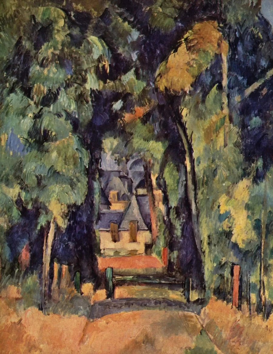 Allén i Chantilly - Paul Cézanne