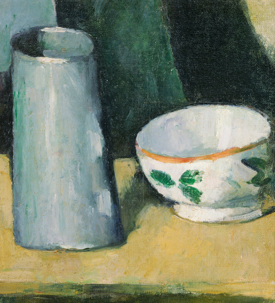 Skål och mjölkburk - Paul Cézanne