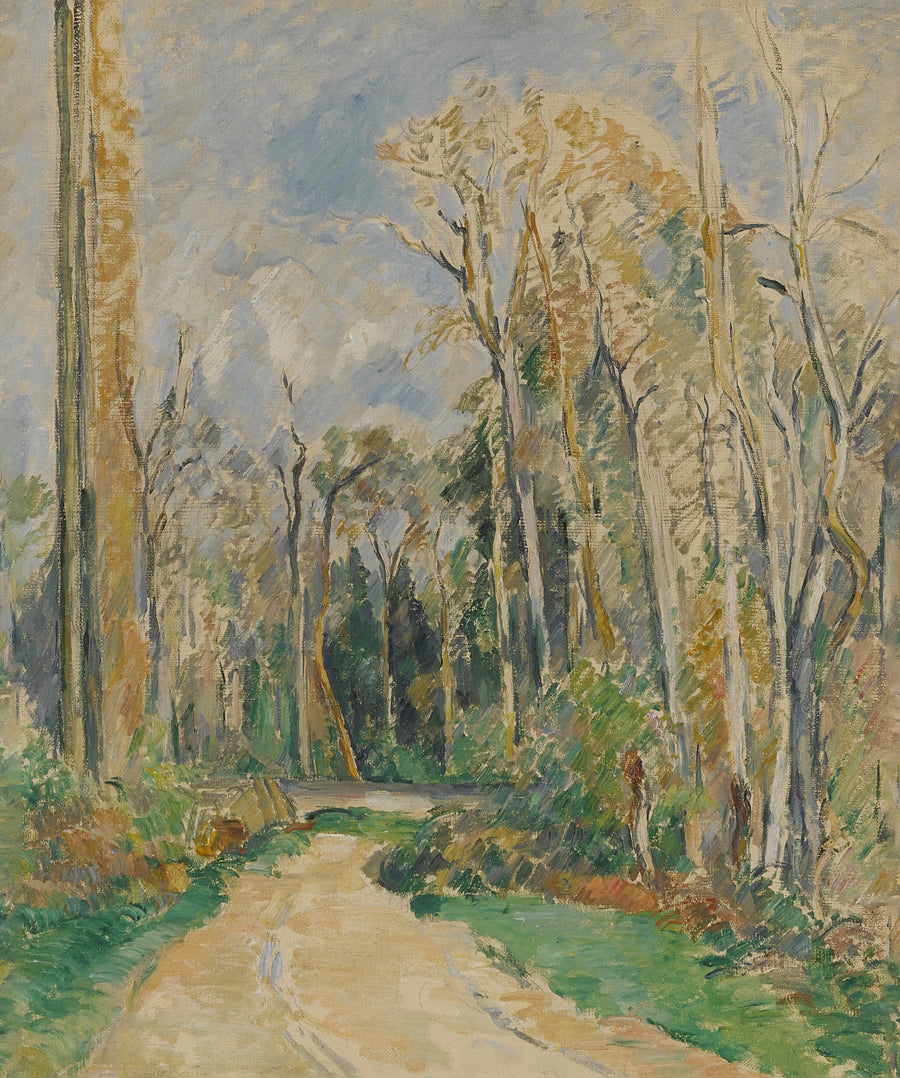 Stig vid skogsbrynet - Paul Cézanne