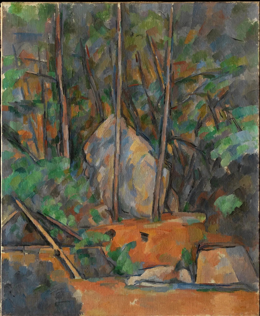 Cisternen i parken vid Château Noir - Paul Cézanne