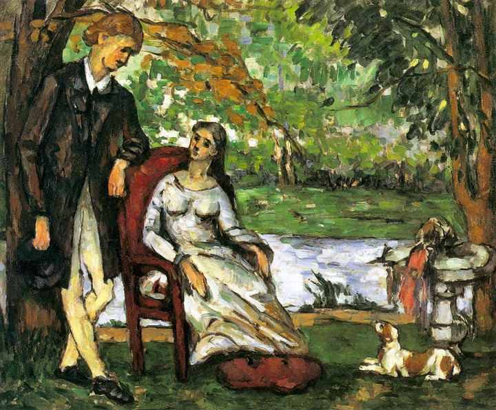 Samtalet - Paul Cézanne