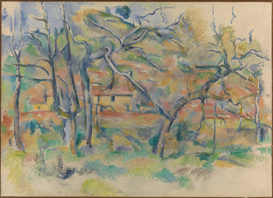 La Bastide La Durane i Valcros slätten I - Paul Cézanne
