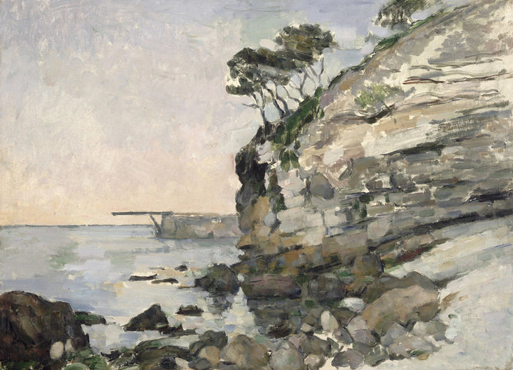 L'Estaque, kvällseffekt - Paul Cézanne