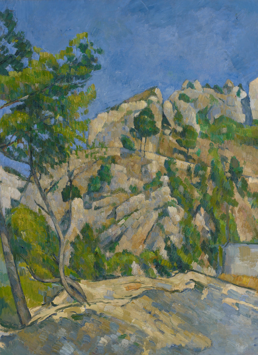 I Ravinets Djup, l'Estaque - Paul Cézanne