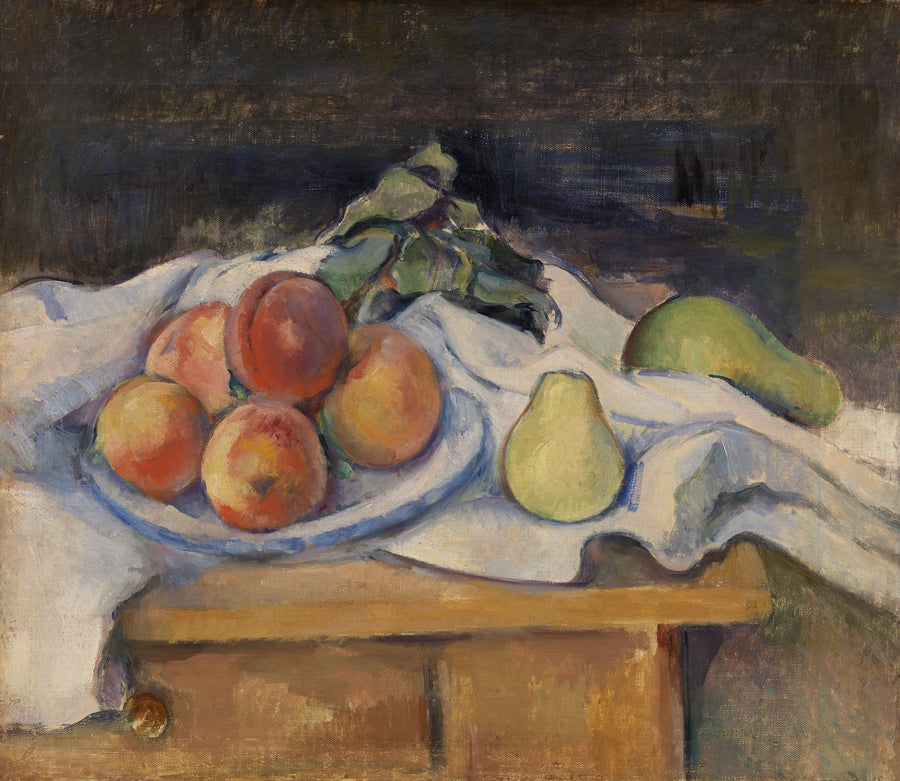 Frukter på bordet - Paul Cézanne
