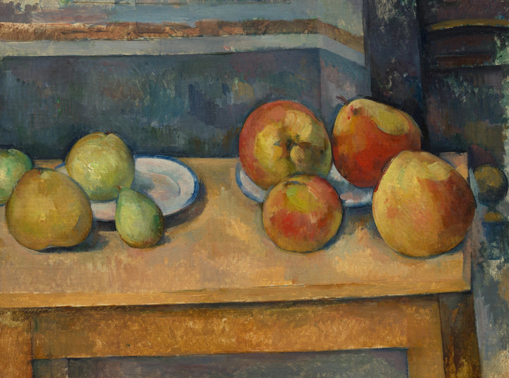 Stora äpplen - Paul Cézanne